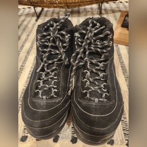 Ryka Black Lace Up Boots